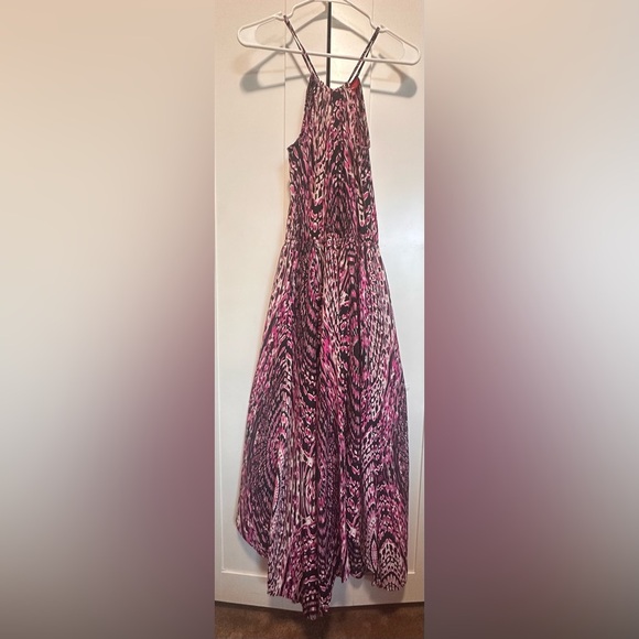 cotton summer maxi dress PRETTYGARDEN Womens Summer Maxi Dresses Casual Puff Sleeve V Neck Smoc